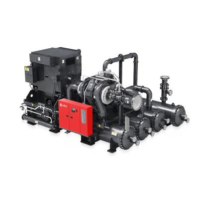 China NEW Design 248KW 330HP Lubricated Energy Saving Screw Compressor PM VSD Vertical Air Compressor for sale