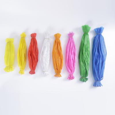 China Hot Selling Food Various Length L40cm 72 Porks Durable Cool Plastic PP Mesh Twine Bag Tuck Net for sale