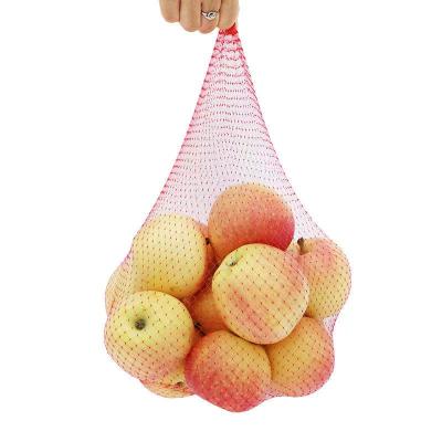 China Hot Selling Food HDPE Plastic Customized High Flexibility PP Lemon Mesh Fruit Packaging Net Bags for sale