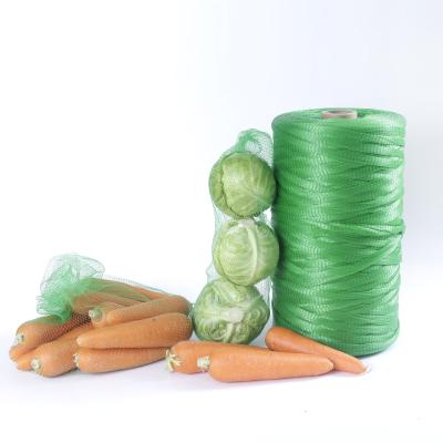 China Hot Sale Food Plastic Mesh Net Keep Bag With Locks For Vegetables And Fruits Packing Net Bag for sale