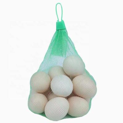 China Food Supermarket Like Small Cheap Plastic Fresh Storage Mesh Net Bags Decorative Chicken Eggs for sale