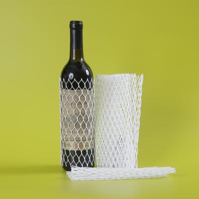 China Wine Bottle Glass Bottle Mesh With High Quality Protective Sleeves for sale