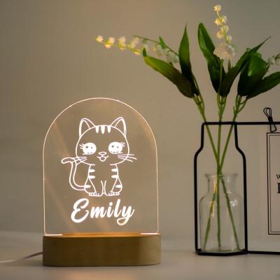 China 2023 Hot Etsy Dropshipping Beautiful Anime Modern Night Light For Bedroom Decoration Led Night Light for sale