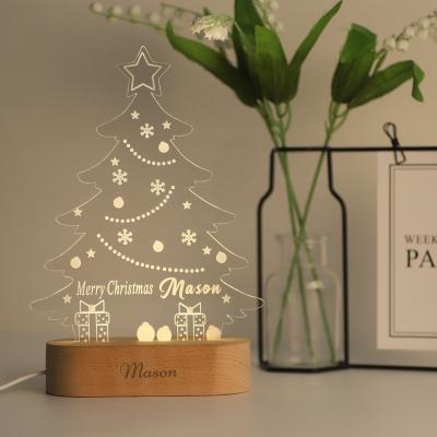 China Modern New Arrival Dreamy Designs For Home Decorative Light Acrylic Led Night Light for sale