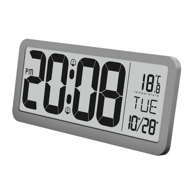 China Large LCD Calendar Display Smart Calendars Digital Desktop Table Wall Electric Alarm Clock for sale