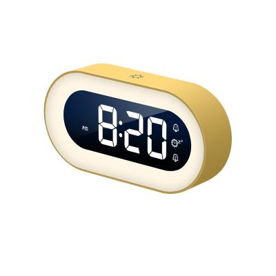 China Class 2022 High Quality LED Digital Alarm Clock With Touch Control Lights Night Desk And Table Clocks for sale