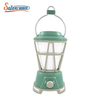 China 2022 New Product 5w Retro Camping Emergency Usb Rechargeable Portable Outdoor Solar Camping Lights for sale