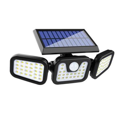 China Outdoor IP65 Waterproof 74LED 182LED Garden Led Outdoor Solar Motion Lights for sale