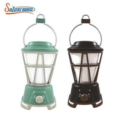 China Hihg Efficiency ABS 5watt Portable Mini Outdoor Led Camping Solar Emergency Lighting Lamp for sale