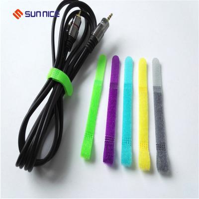 China High Temperature Resistant+ Antistatic+Eco-Friendly+Waterproof Customized Soft Hook And Loop Zip Ties for sale