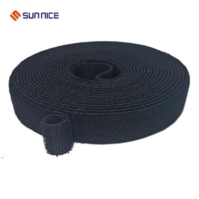 China Sustainable low cost double sided hook and loop roll for sale