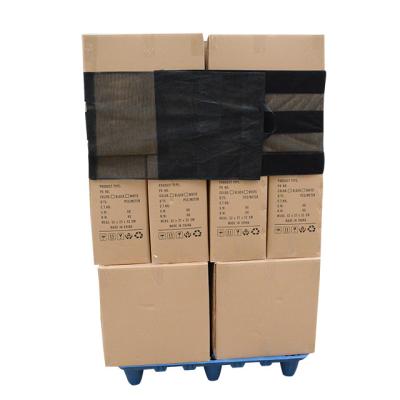 China Hot Sale Black Mesh Reusable Pallet Wraps With Single Faced Stretch Film for sale