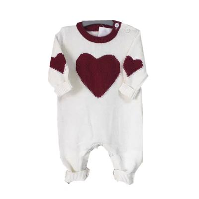 China 100% Cashmere Kids Long Sleeve Knitted Cute 100% Cashmere Pajamas Baby Rompers for sale