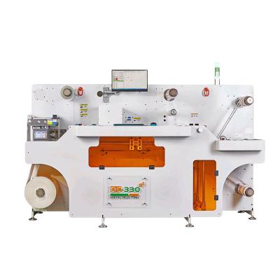 China Stores Adhesive Paper Sticker Printing Label Crack Digital Die Cutting Machine for sale