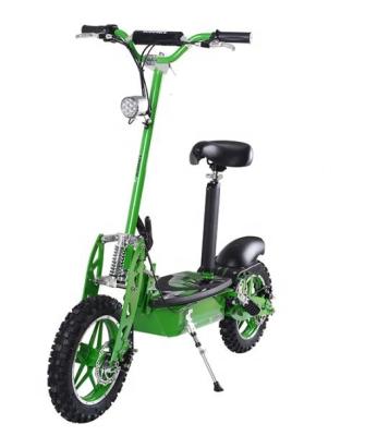 China Child 48v 800w / 1000w Big Wheel Off-Road Folding Electric Scooter Sit Down Electric Scooter for sale