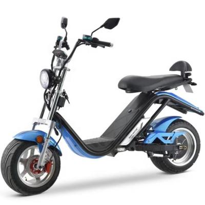 China Popular 1500W Mens Sales 2 Electric Scooter Fat Wheel Tire Citycoco for sale