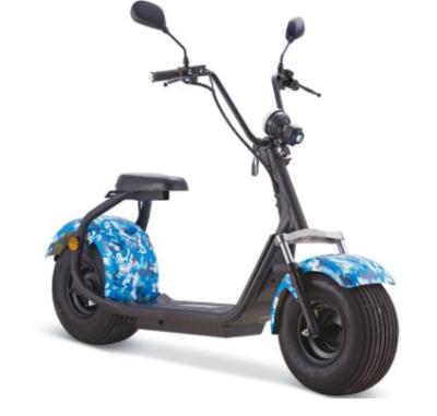 China Hot Sales 1000W Men City 48V Or 60V Large Fat Tire Adult Electric Scooter for sale