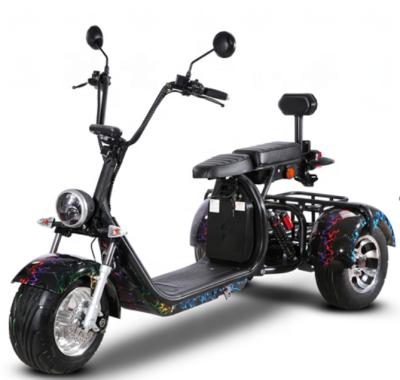 China Men EEC 2000w 3 Wheel Electric Motorcycle Halley Scooter Harley City Cocos Electric Scooter for sale