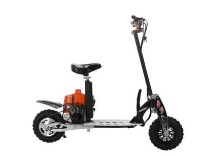 China Cheap high quality 71cc 2stroke 90/90-4 folding gas scooters for sale