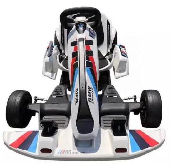 China New Generation 350w Electric Horn LED Light Off Road Go Kart For Kids 10inch for sale