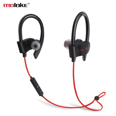 China Ear Hanging Attractive Waterproof Sports Neckband Earphone Wireless Noise Canceling Neckband Earbuds With Earhook for sale