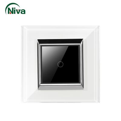 China New Design Lamp Switch 86*86 Touch Switch Glass Screen Wall Switch From China Luxury Electric Suppliers Manufacturer for sale