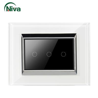 China New Design 118 mm Glass Wall Light 1 Way Crystal Glass Touch Switch 1 Strip 1 Way for sale