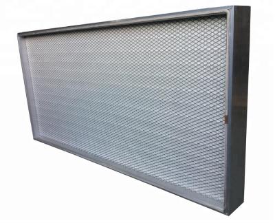 China Slim Shape 380 Degree High Temperature Air Filter M6-F9 High Temperature Filter for sale