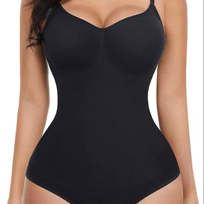 China Antibacterial Seamless Corset Large Size Women's Tight Buttocks Lifting Up Beautiful Waist Abdominal Elastic Suspender Compression One-Piece Garment Underneath for sale