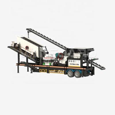 China Mobile Quarry High And Screening Eiciffency Crushing Plant For Sale for sale