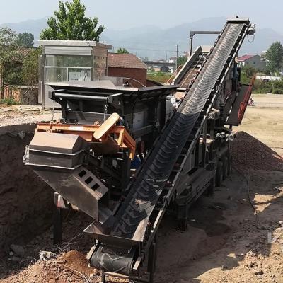 China Quarry High Efficiency Stone Crusher Machine Mobile Concrete Crushing Plant for sale