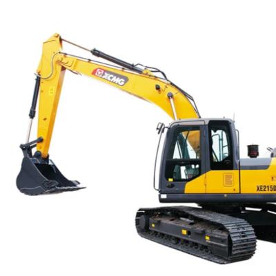 China Hot And Cold Air Conditioner 95%New China 21 Ton Second Original Hand Construction Machinery Used XCMG215DK Excavator On Hot Sale for sale