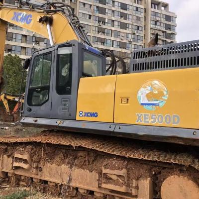 China Multifuction Original China 50 TON Heavy Construction Machinery Digger Used Crawler Excavator XCMGXE500D Well Maintained Cheap For Sale for sale