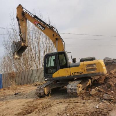 China Multifuction Hot Sale Chinese Brand High Performance Used XCMGXE215DA Crawler Excavator Heavy Used Digger With Low Working Hours for sale