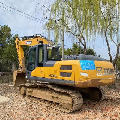 China Construction Digging Heavy Used Excavator Mining Excavators XUGONG XE200DA Second Hand Machine With High Quality And Flexible for sale