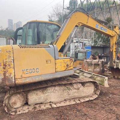 China Multifuction State Nice Used Mini Crawler Excavator XCMGXE80C Used Digging Machine 8ton With Easy Operation For Sale for sale