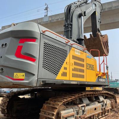 China Hot And Cold Air Conditioner Excavator 95 Ton Heavy Used Volvo EC950EL Second Hand Excavator With Excellent Condition For Sale for sale