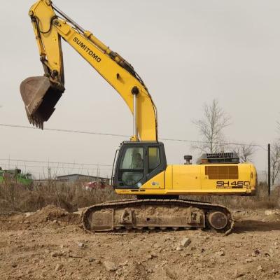 China Construction digging Japan excellent 46ton construction machinery digger used sumitomo SH460A crawler excavator with low working hours high quality for sale