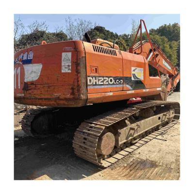 China Multifuction High Performance Used Original Korea Excavator Doosan DH220LC-7 Construction Equipment Cheap Original Doosan DH220 Excavator For Sale for sale