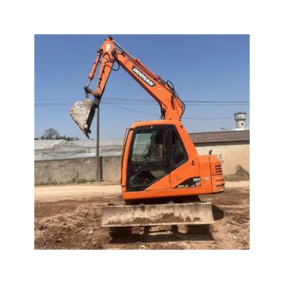 China Hot and cold air conditioner used Japan original high performance mini hydraulic excavator Doosan DH100 used 10 ton for hot sale for sale