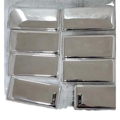 China Other factory direct supply pure white silver bar ingot diy shiny manufacturer for sale for sale