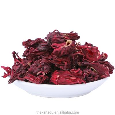 China Natural Top Grade Xanadu Loose Tea Whole Dried Full Hibiscus Flower Tea Healthy Herbal Flavored Flowers For Detox Slimming Digestion Aid for sale