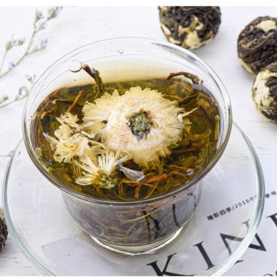 China Dropshipping New 11 Flavors Colorful Foil Pack Gift Crafts Herbal Black Herbal Tea Ball Flowers Handmade Detox Flower Combs for sale