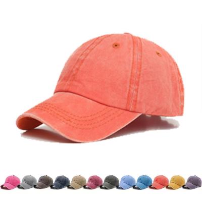 China breathable & Xanadu Factory 100 Waterproof Colors Throughout Vintage Logo Cotton Dad Washed Hats Custom Made Materials Customization Embroidery Washed Hats Only for sale