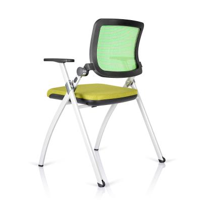 China Cheap Foldable Mesh Folding Training Chairs Reception Chair Meeting Chair For Office for sale