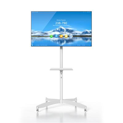 China 1X Series Living Room Furniture Easel With Wheels TV Stand Is Easy To Assemble Adjustable LCD Monitor Stand Suitable Size for sale