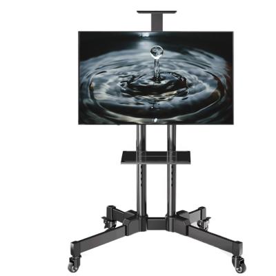 China Led LCD Plasma TV Mount Stand Mobile TV Cart Mobile LCD Stand Cart Floor Mobile With Mount For 55