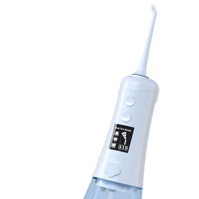 China Dental Irrigator,Electric Portable Dental Pulse Artifact Household Dental Calculus Orthodontic Tooth Scaler Water Floss 350ML for sale