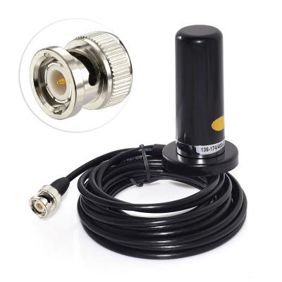 China Vehicle Car Radio VHF/UHF Antenna BNC Male Connector Base Mount 5M Mobile Dual Band Magnetic RG58 Cable For BC125AT Scanner DB1-2076-B01SP-500 for sale