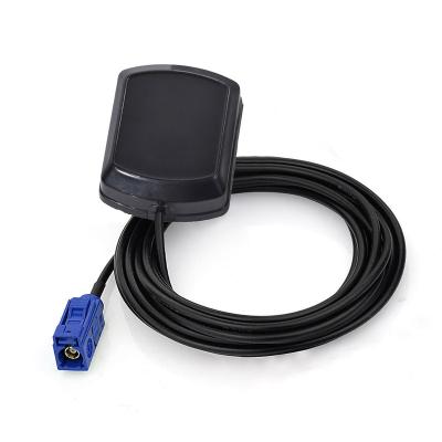 China Blue Fakra C Female Connector GPS Antenna 48x39x16mm for sale